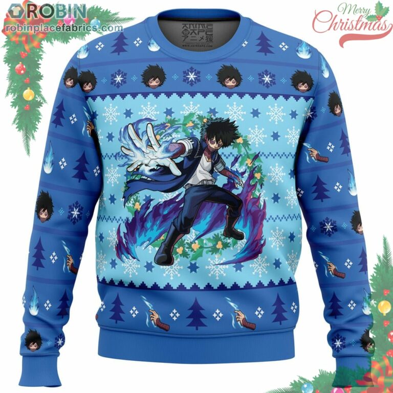Christmas Dabi My Hero Academia Ugly Christmas Sweater