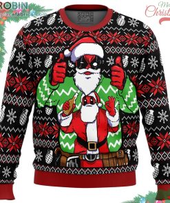 christmas deadpool marvel ugly christmas sweater 211 jkwhZ