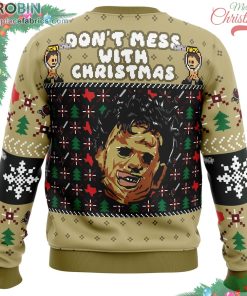 Christmas In Texas Leatherface Ugly Christmas Sweater
