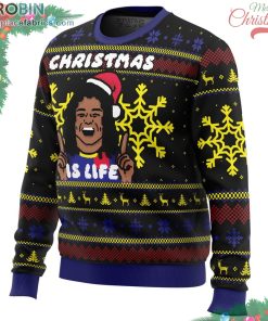 Christmas Is Life Dani Rojas Ugly Christmas Sweater