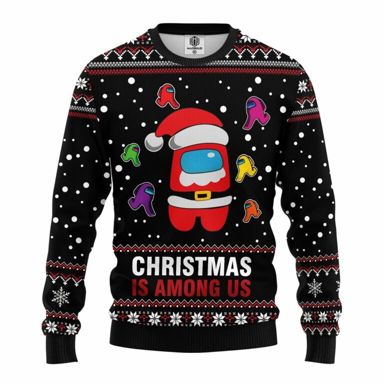 Christmas Is Mong Us Ugly Sweater