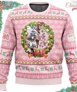 christmas magic puella magi madoka magica ugly christmas sweater 204 2UduB