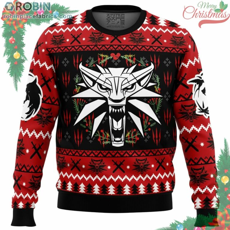 Christmas Monster The Witcher Ugly Christmas Sweater