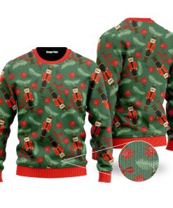 christmas nutcrackers pattern christmas ugly sweatshirt sweater 1 pegnze