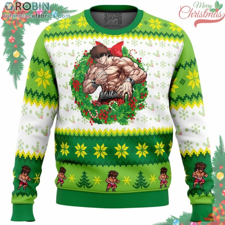 Christmas Season Baki Ugly Christmas Sweater