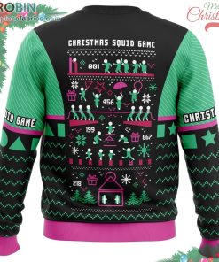 christmas squid game ugly christmas sweater 729 t7G2L
