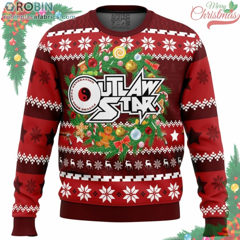 Christmas Time Outlaw Star Ugly Christmas Sweater