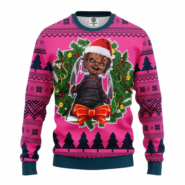 Chucky Doll Ugly Christmas Sweater