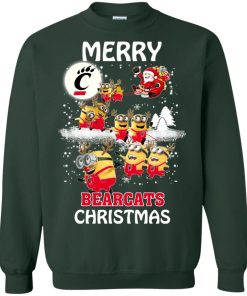 Cincinnati Bearcats Minion Ugly Christmas Sweater Cincinnati Bearcats Minion Ugly Christmas Sweater