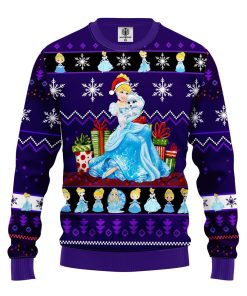 cinderella ugly christmas sweater purple 1 k1Svx