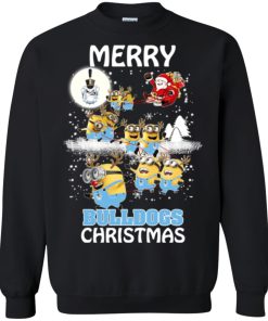 Citadel Bulldogs Minion Ugly Christmas Sweater Citadel Bulldogs Minion Ugly Christmas Sweater