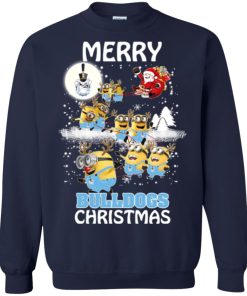 citadel bulldogs minion ugly christmas sweater 3 IWk05