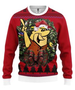 Classic Flintstone Noel Mc Ugly Christmas Sweatshirt