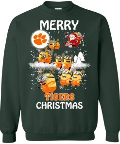 Clemson Tigers Minion Ugly Christmas Sweater Clemson Tigers Minion Ugly Christmas Sweater