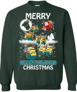 coastal carolina chanticleers minion ugly christmas sweatshirt 1 EjdTG