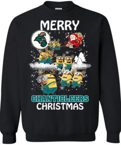 coastal carolina chanticleers minion ugly christmas sweatshirt 4 XC27W