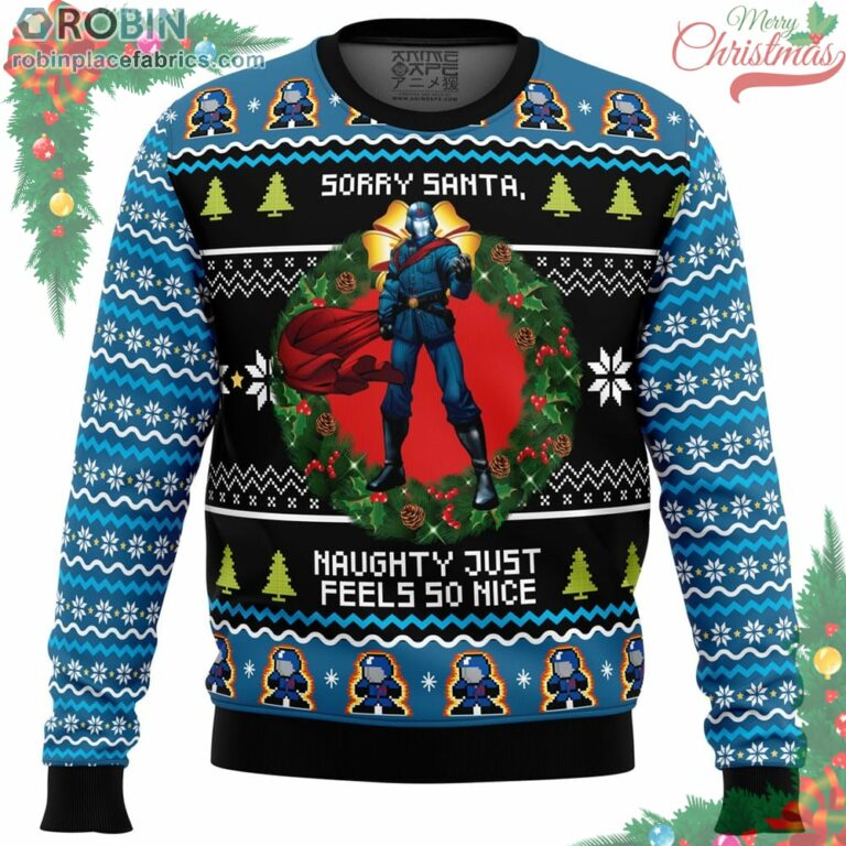 Cobra Commander Christmas Ugly Christmas Sweater