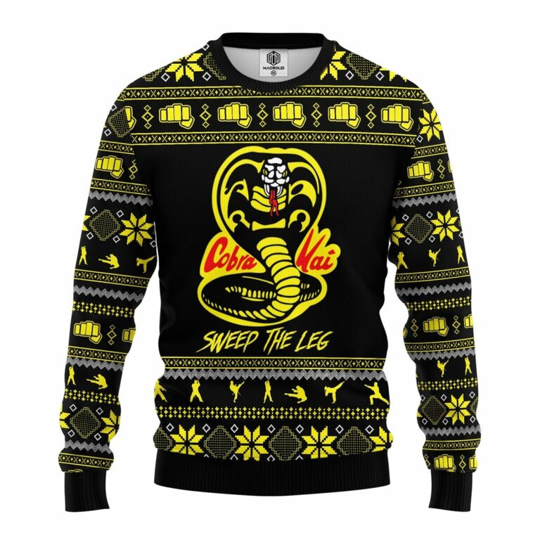 Cobra Kai Ugly Christmas Sweater