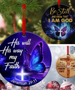 combo of 3 circle ornaments love in faith 1 8bujA