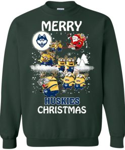 connecticut huskies minion ugly christmas sweater 4 4yQo8