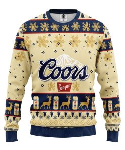 coors banquet beer ugly christmas sweater 1 ttzq4k
