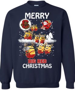 cornell big red minion ugly christmas sweater 1 DgWes