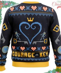 Courage Is The Key Kingdom Hearts Ugly Christmas Sweater