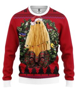 Cousin Itt Wednesday Addams Noel Mc Ugly Christmas Sweater