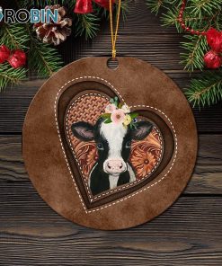 cow heart flower farm circle ornament christmas decorations 1 adgu8r