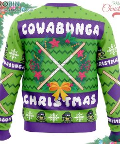 Cowabunga Donatello Christmas Teenage Mutant Ninja Turtles Ugly Christmas Sweater