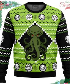 Cthulhu Ugly Christmas Sweater Cthulhu Ugly Christmas Sweater