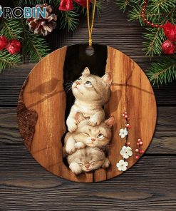 cute cat hiden ornament christmas decorations 1 c9bqyl