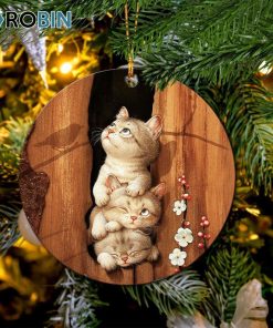 Cute Cat Hiden Ornament – Christmas Decorations Cute Cat Hiden Ornament – Christmas Decorations
