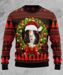 Cute Guinea Pig Christmas Ugly Sweatshirt, Sweater