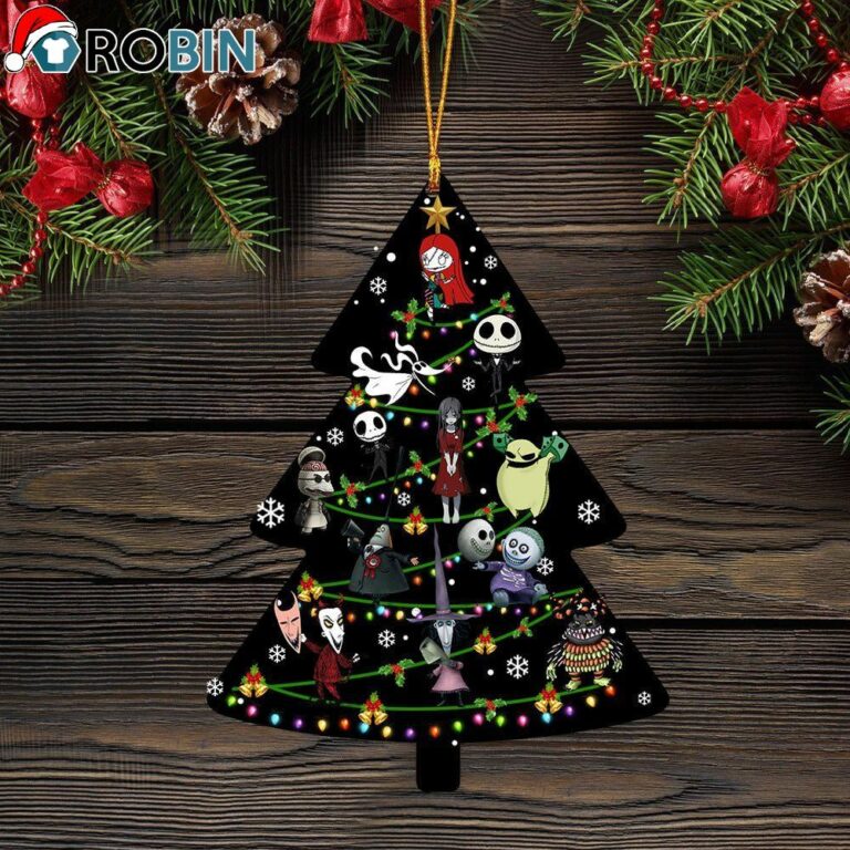 Cute Nightmare Before Christmas Tree Christmas Ornament