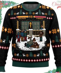 daddys gonna kill ralphie a christmas story ugly christmas sweater 181 z7R3F