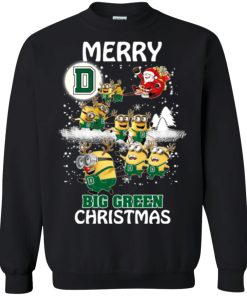 dartmouth big green minion ugly christmas sweatshirt 1 h5u81