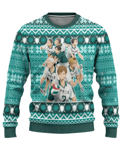 date tech high ugly christmas sweatshirt haikyuu anime xmas gift 1 86ntW