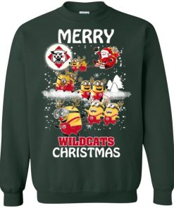 Davidson Wildcats Minion Ugly Christmas Sweater