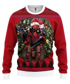 Deadpool Professor X Noel Mc Ugly Christmas Sweater