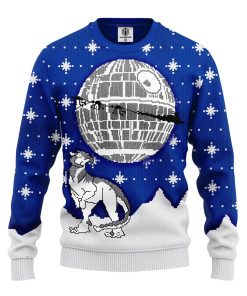 death star ugly christmas sweatshirt 1 k1pmzw