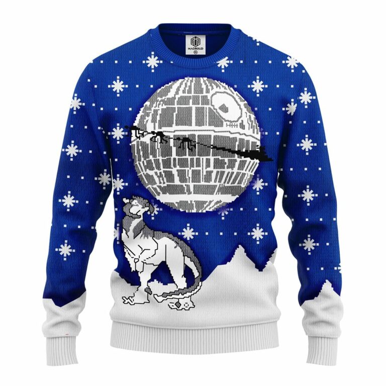 Death Star Ugly Christmas Sweatshirt