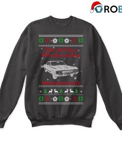 Deck The Halls Chevy Impalalalala Supernatural Ugly Christmas Sweatshirt
