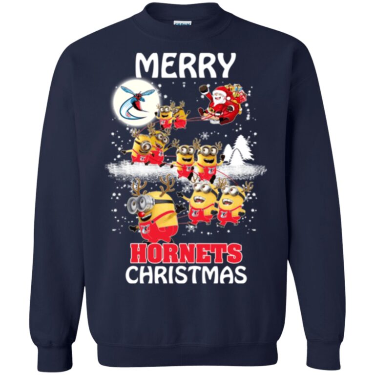 Delaware State Hornets Minion Ugly Christmas Sweater