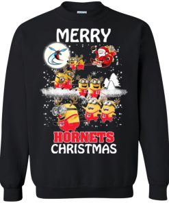 delaware state hornets minion ugly christmas sweater 3 24OuC