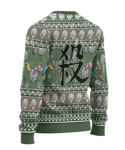 Demon Slayer Sanemi Shinazugawa Anime Ugly Christmas Sweatshirt Xmas Gift