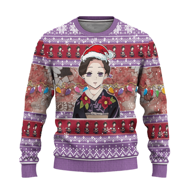 Demon Slayer Tamayo Anime Ugly Christmas Sweatshirt Xmas Gift