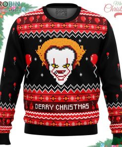 derry christmas it christmas ugly christmas sweater 177 U3blH