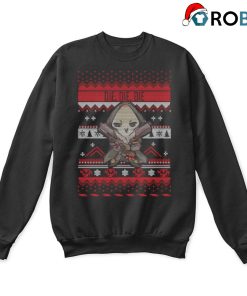 Die Die Die Chibi Reaper Ugly Christmas Sweatshirts Die Die Die Chibi Reaper Ugly Christmas Sweatshirts