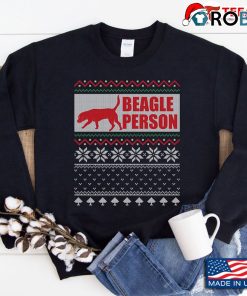 Dog Lovers Beagle Ugly Sweatshirt Style Christmas Sweatshirt